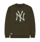 New Era Felpa Mlb Regular New York Yankees Verde 60590531