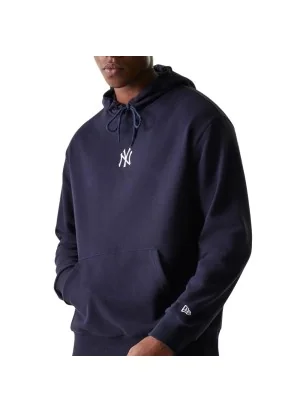 New Era Felpa Cappuccio Mlb Le Midi New York Yankees Blu Navy 60675763