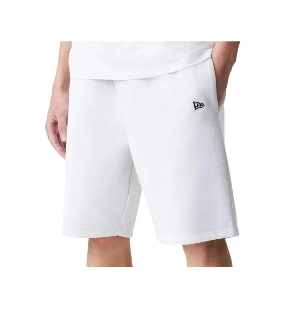 New Era Pantaloncini Essentials Oversize Bianco 60752364