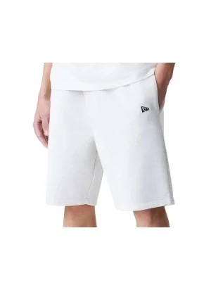 New Era Pantaloncini Essentials Oversize Bianco 60752364