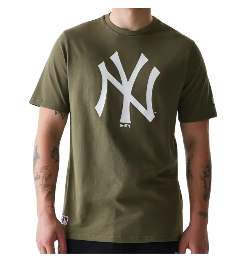 New Era T-shirt Mlb Regular New York Yankees Verde 60590461