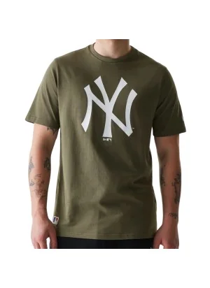 New Era T-shirt Mlb Regular New York Yankees Verde 60590461