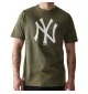 New Era T-shirt Mlb Regular New York Yankees Verde 60590461