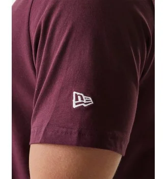 New Era T-shirt Mlb Regular New York Yankees Bordeaux | New Era | 