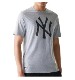 New Era T-shirt Mlb Regular New York Yankees Grigio 60590469