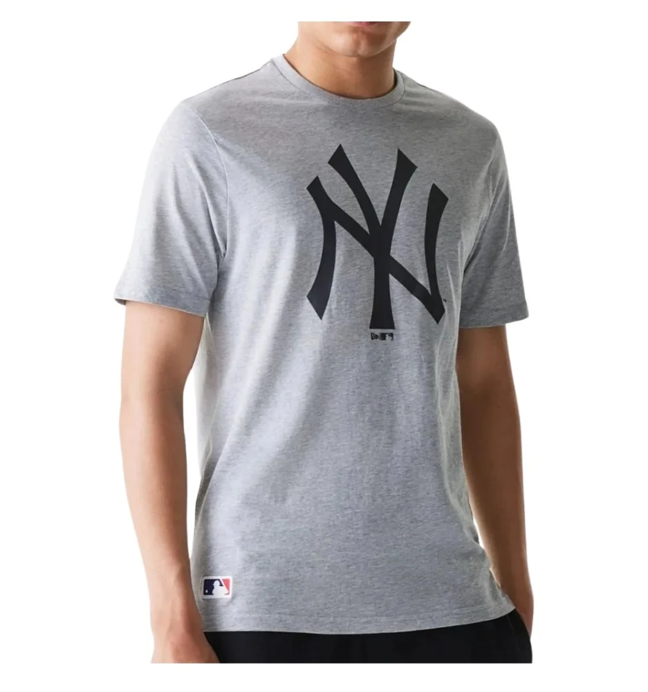 New Era T-shirt Mlb Regular New York Yankees Grigio 60590469