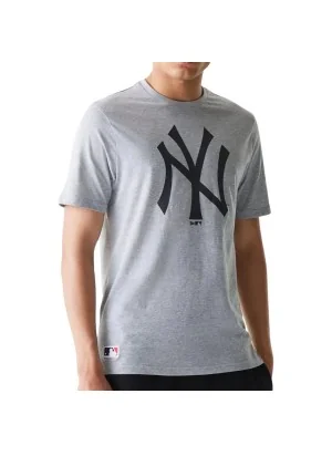 New Era T-shirt Mlb Regular New York Yankees Grigio 60590469