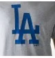 New Era T-shirt Mlb Regular Los Angeles Dodgers Grigio Blu | New Era | 