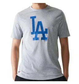 New Era T-shirt Mlb Regular Los Angeles Dodgers Grigio Blu 60590467