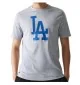 New Era T-shirt Mlb Regular Los Angeles Dodgers Grigio Blu 60590467
