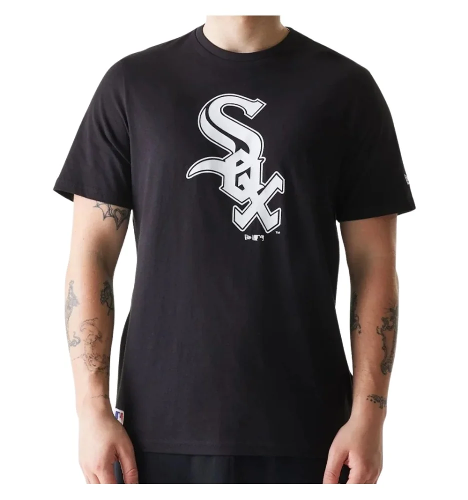 New Era T-shirt Mlb Regular Chicago White Sox Nero 60590464