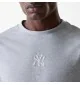 New Era T-shirt Mlb Le Midi New York Yankees Grigio | New Era | 