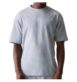 New Era T-shirt Mlb Le Midi New York Yankees Grigio 60675750