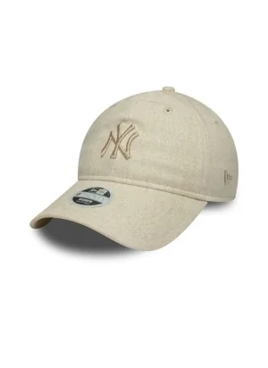 New Era Cappello 9twenty Linen New York Yankees W Beige 60667643