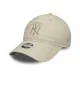 New Era Cappello 9twenty Linen New York Yankees W Beige 60667643