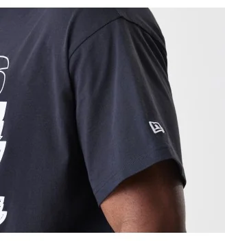 New Era T-Shirt Nba Oversized Los Angeles Lakers Outline Graphic Blu Navy | New Era | 