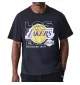 New Era T-Shirt Nba Oversized Los Angeles Lakers Outline Graphic Blu Navy 60758703