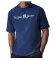 New Era T-Shirt Oversized Mlb Script New York Yankees Blu Navy 60758730