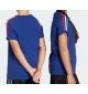 Adidas T-shirt 3 Stripes Kids Blu | Adidas | 