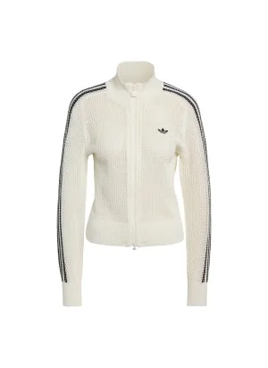 Adidas Giacca Crochet Bianco KC6496