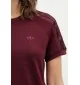 Adidas T-shirt Lace Cali W Rosso Marrone | Adidas | 