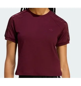Adidas T-shirt Lace Cali W Rosso Marrone | Adidas | 