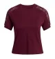 Adidas T-shirt Lace Cali W Rosso Marrone