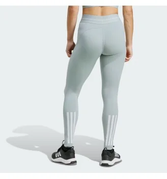 Adidas Leggings Hyperglam 3-Stripes Celeste Grigio | Adidas | 
