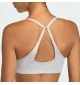 Adidas Reggiseno Optime Essentials Workout Shine Light Support Bra Grigio | Adidas | 