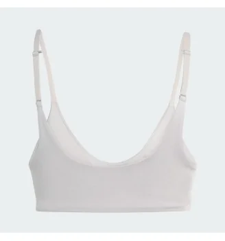Adidas Reggiseno Optime Essentials Workout Shine Light Support Bra Grigio | Adidas | 