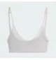 Adidas Reggiseno Optime Essentials Workout Shine Light Support Bra Grigio | Adidas | 