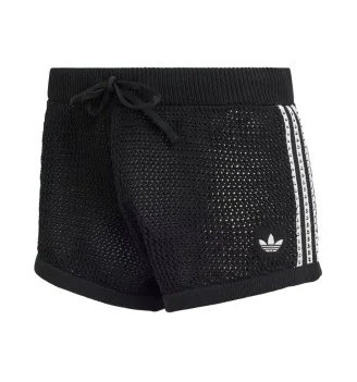 Adidas Pantaloncini Crochet Nero