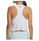 Under Armour Canotta Crop Mesh Tech Sport Bianco | Under Armour | 