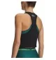 Under Armour Canotta Crop Mesh Tech Sport Nero | Under Armour | 