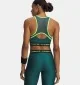 Under Armour Canotta Crop Heatgear Mesh Verde | Under Armour | 