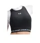 Under Armour Canotta Crop Heatgear Mesh Nero 6010007 0008