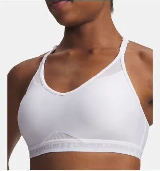 Under Armour Reggiseno HeatGear® Crossback Low Bianco | Under Armour | 