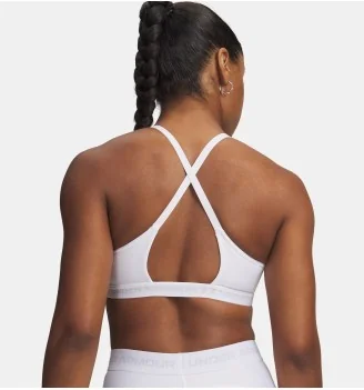 Under Armour Reggiseno HeatGear® Crossback Low Bianco | Under Armour | 