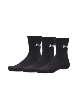 Under Armour Calzini Performance Crew 3 Paia Nero 6009685 008