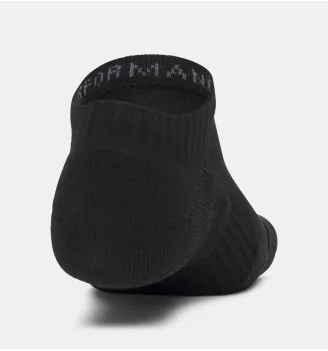 Under Armour Calzini Performance No Show 3 Paia Nero | Under Armour | 