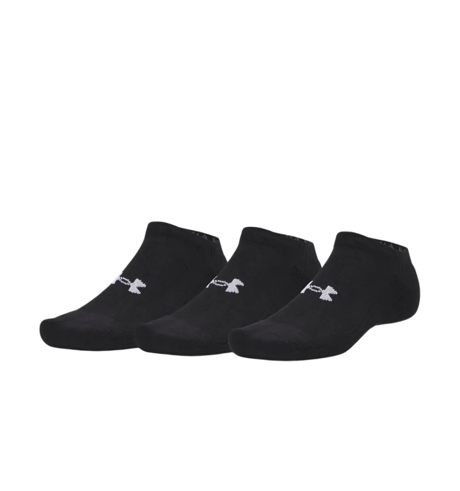 Under Armour Calzini Performance No Show 3 Paia Nero | Under Armour | 