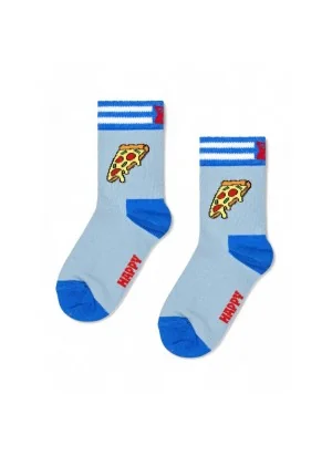 Happy Socks Calzini Pizza Slice Bambini Blu P001455
