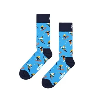 Happy Socks Calzini Skiing Blu SSKI01-6300