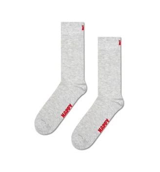 Happy Socks Calzini Solid M Grigio P001007