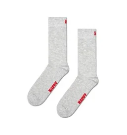 Happy Socks Calzini Solid M Grigio P001007