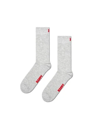 Happy Socks Calzini Solid M Grigio P001007