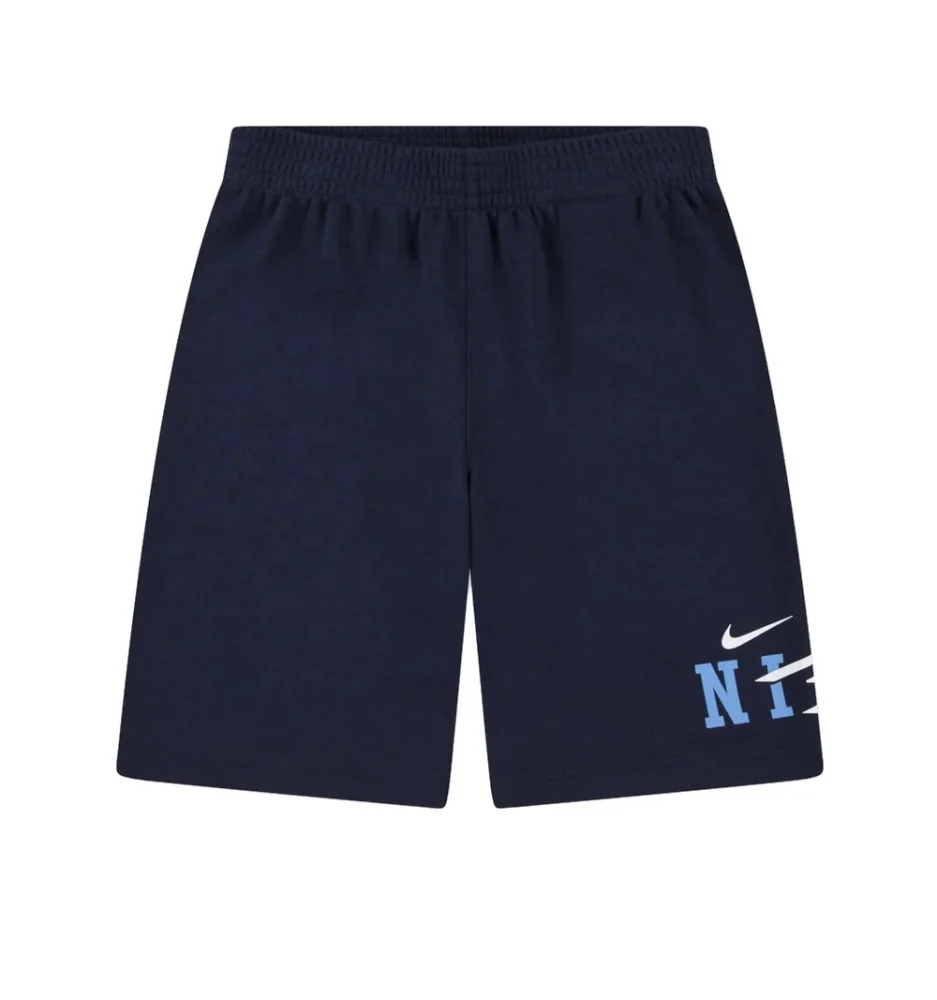 Nike Pantaloncini Collegiate French Terry Kids Blu 9Q1090-U90