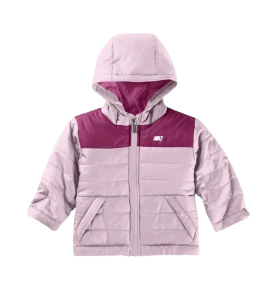 Giubbotto Nike Alliance Padded Hooded Bambine Rosa E Fucsia 602861-678
