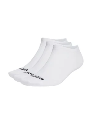 Adidas Calzini Linear Low 3 Paia Bianco Nero HT3447
