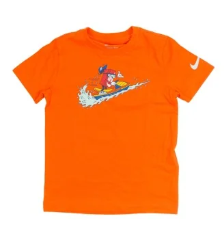 Nike T-shirt Ssnl Boxy Bambini Arancione 86M077-N1y